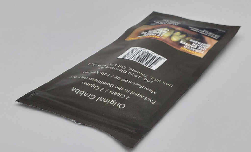 grabba cigar in canada packaging